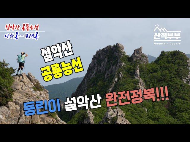 [4K]설악산/공룡능선/대한민국제1경/소공원/금강굴/비선대/마등령/나한봉/1275봉/킹콩바위/천불동계곡/속초/Seoraksan/Mountain/Hiking/South Korea