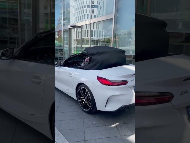 BMW Z4 소프트탑 오픈 영상 (출고 전 테스트)