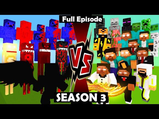 SEASON 3 FULL EPISODE REVENGE OF THE FALLEN DARK ANGEL - Minecraft Animations