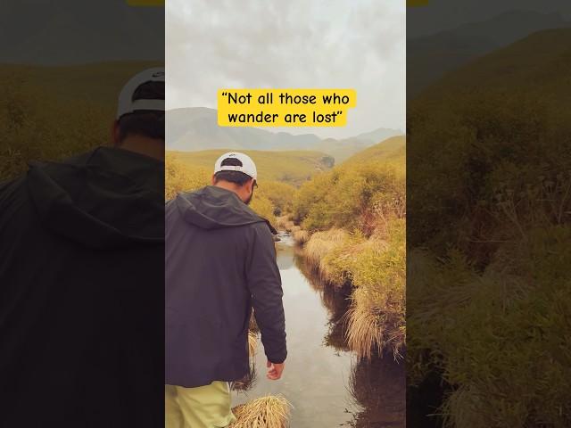 “Not all those who wander are lost.” #travel #traveling #travelshorts #trekking #traveller