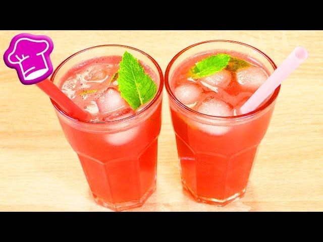 DIY Wassermelonen Limo | Super leckere Limonade ohne Zuckerzusatz | Sommer Erfrischung | Party