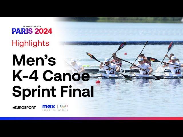 SO CLOSE!  | Men's K-4 500m Canoe Sprint | #Paris2024