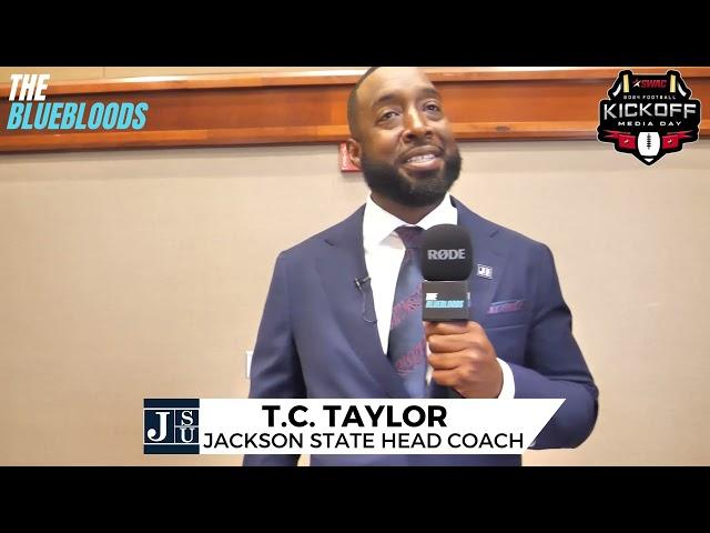 2024 SWAC Media Day: T.C. Taylor (Jackson State Head Coach) | The Bluebloods