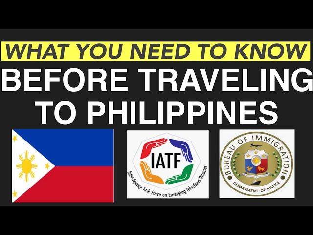 PHILIPPINE TRAVEL PROTOCOLS THAT YOU NEED TO BE AWARE OF BEFORE GOING