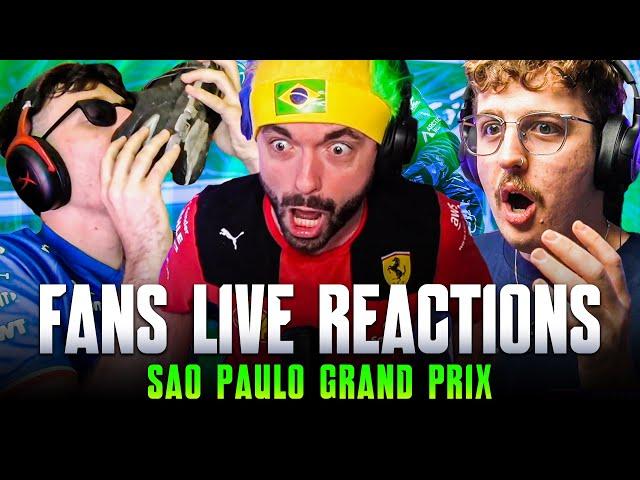 Fans Live Reactions to the 2024 Sao Paulo Grand Prix