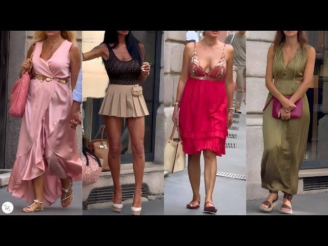 Summer Chic Style 2024  Milan Street Fashion  Discover the Uniqueness of Italian Fashion