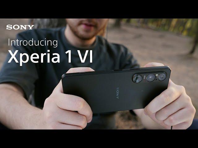 Introducing the Sony Xperia 1 VI – Pro level camera, with power