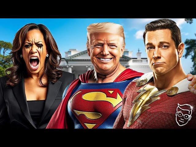 Hollywood Superstar Shazam Actor Zachary Levi ENDORSES Trump, NUKES Kamala On-Stage in SHOCK Speech