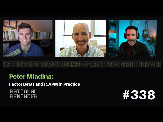 Peter Mladina: Factor Betas and ICAPM in Practice | Rational Reminder 338