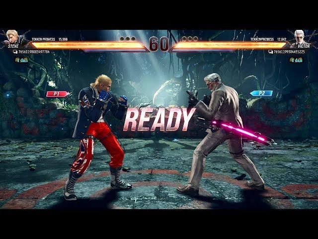 Tekken 8 | Aggressive Steve Fox Vs Victor Full Gameplay!