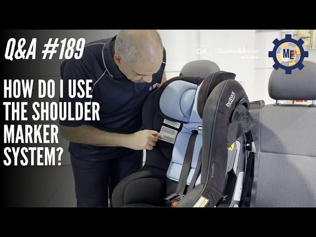 Q&A #189 - How Do I Use the Shoulder Marker System?