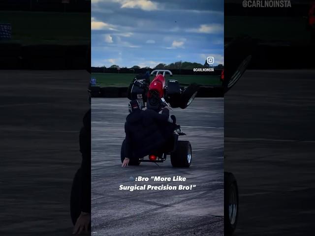 “SURGICAL PRECISION BRO!!”  #precision #bikelife #hand #scrape #scotland #youtubeshorts #fyp