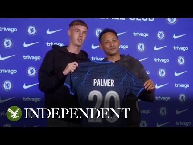 Behind the scenes of £40m signing Cole Palmer's first day at Chelsea