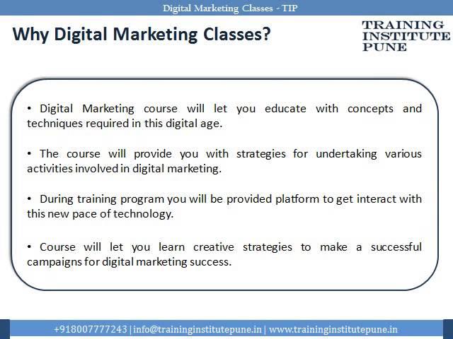 Digital Marketing Classes in Pune | Training Institute Pune