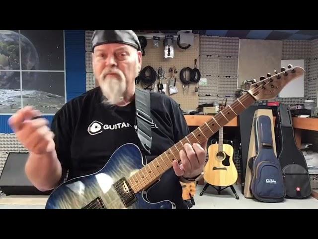 Guitar Gavel Lick Of The Week with Keith Amyx - Blues in Am