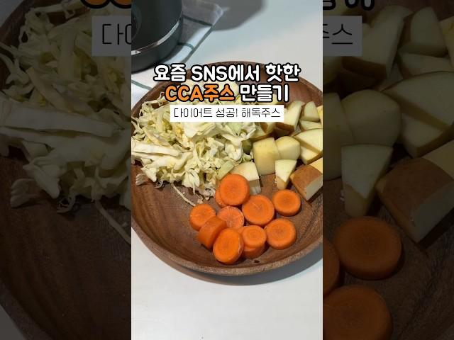 요즘 SNS에서 핫한CCA주스 만들기 비율 레시피까지 해독주스