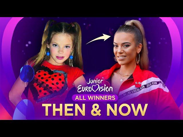 What happened with all the Junior Eurovision WINNERS (Then & Now)