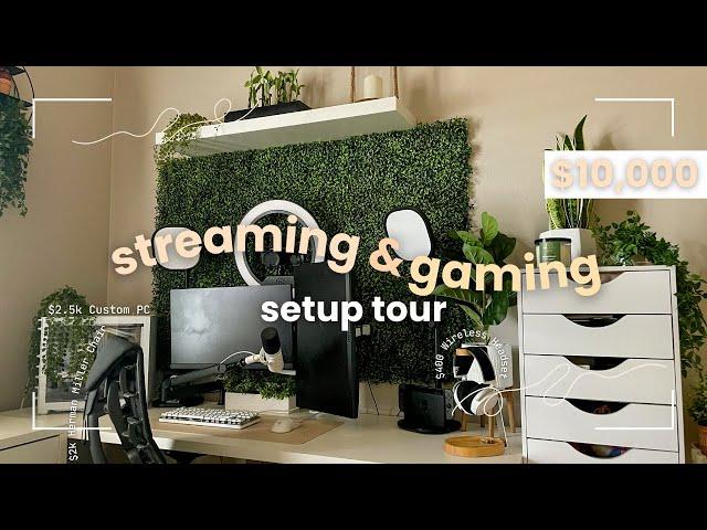 A Streamer's DREAM Gaming Setup Tour ($10,000)