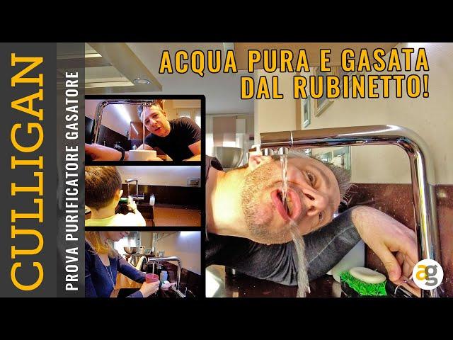 Acqua GASATA, FREDDA e PURA dal RUBINETTO? Recensione Selfizz di CULLIGAN