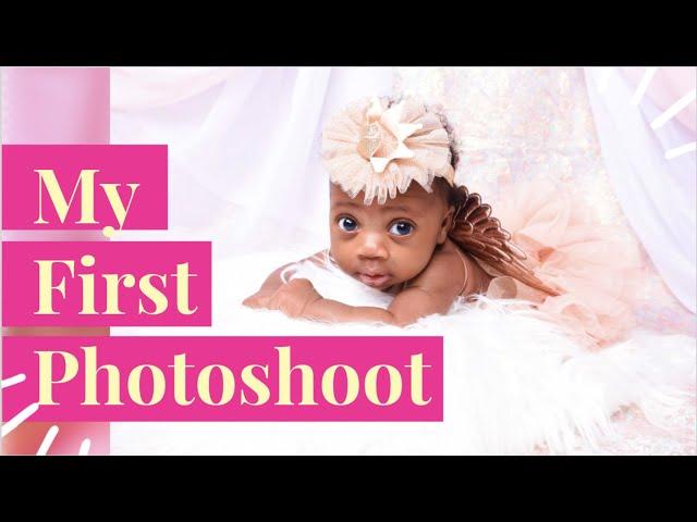 Our Baby's First Photoshoot - Adeola Fayehun