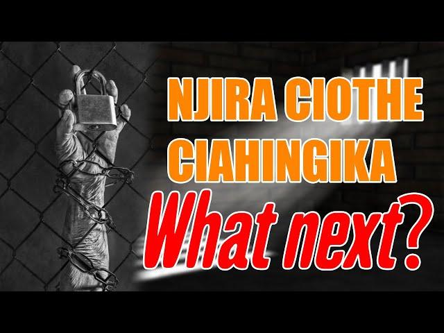 NJIRA CIOTHE CIAHINGANA (What next) ? | Apostle Ndura Waruinge | Bethel Clouds TV