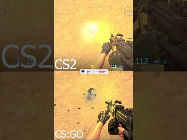 Negev | CS:GO vs CS2 #shorts