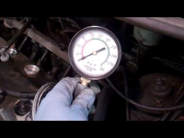 How to do a compression test on an engine