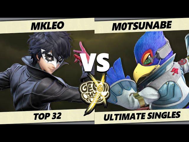 GOML X - MkLeo (Joker) Vs. M0tsunabE (Falco) Smash Ultimate - SSBU