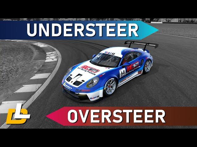 Learn To Control Understeer and Oversteer - The Secret of Sim Racing Success