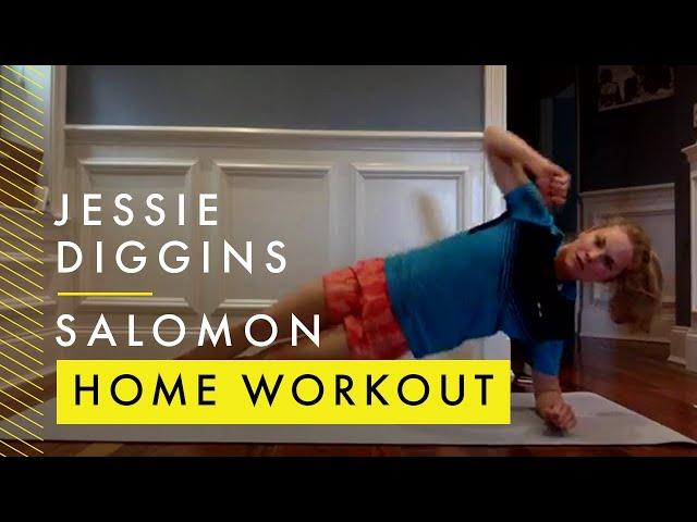 Jessie Diggins | Salomon Home Workout