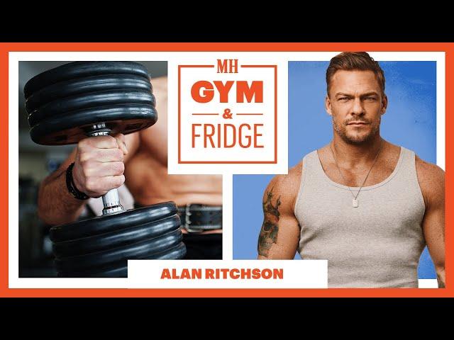 Reacher's Alan Ritchson Shows Off His Gym and Fridge | Gym & Fridge | Men’s Health