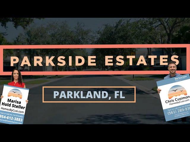 Parkside Estates in Parkland, Fl by Chris Cusimano & Marisa Hold Steller