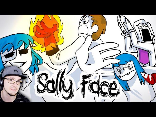 ВЕСЬ САЛЛИ ФЕЙС ЗА 6 МИНУТ ( АНИМАЦИЯ SALLY FACE ) ► ТОВАРИЩ КУЯШ ЧАСТЬ 4 | Реакция