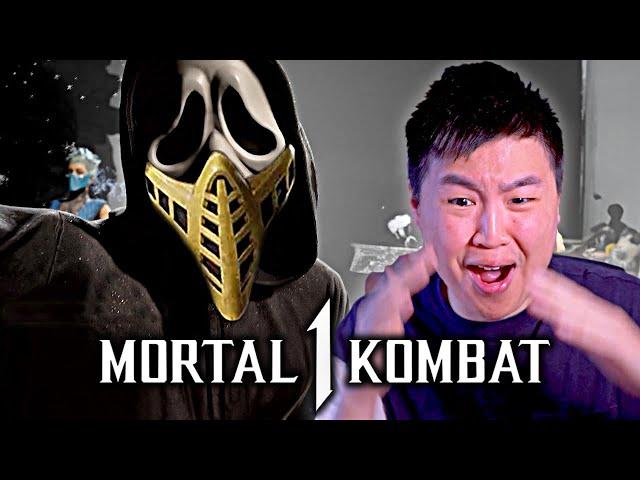 MORTAL KOMBAT 1 - NEW GHOSTFACE TEASER TRAILER!! [REACTION]