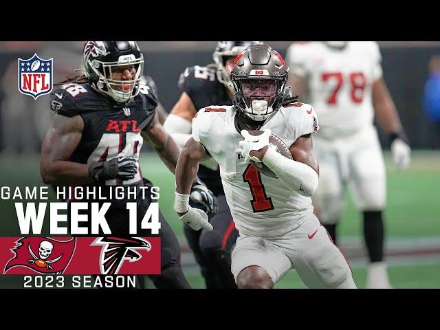 Tampa Bay Buccaneers vs. Atlanta Falcons Game Highlights | NFL 2023 Week 14