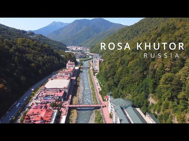 Rosa Khutor | Luxury resort | Russia | 4K