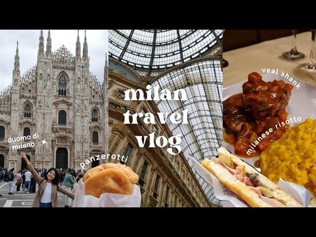 Milan Travel Vlog 2022  | How to spend 48 hours in Milan | Italy Travel Vlog 2022