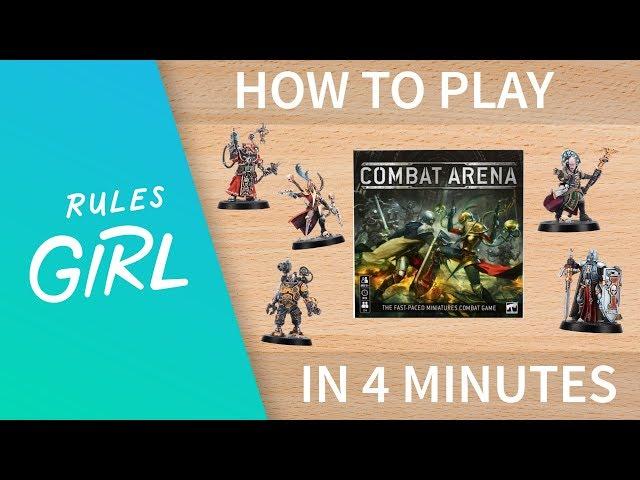 How to Play Combat Arena in 4 Minutes - Rules Girl