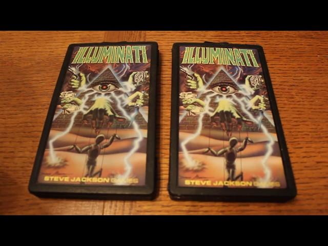 Vintage * Illuminati * Game * Steve Jackson Games