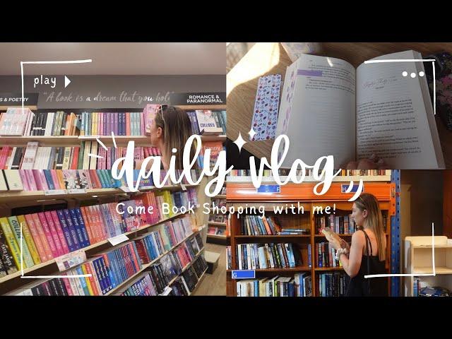 Break my book buying ban! Come Book shopping with me ️