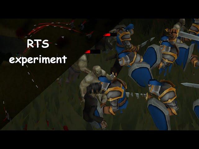 Experiment: Ever tried to do an RTS ? Don't, just don't!