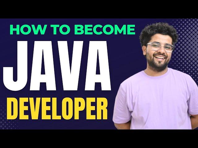 How to Become Java Developer | RoadMap For Java Developer | Tarun Khandagare