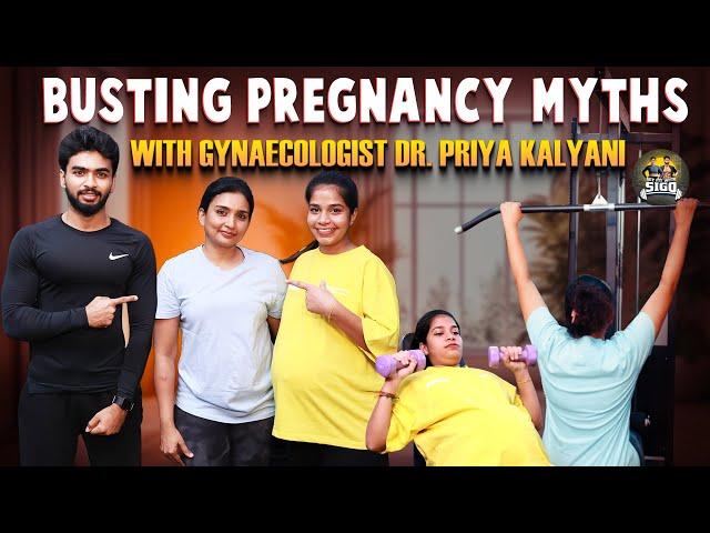 Working Out with my 39-Week Pregnant Wife | Dr. Priya Kalyani | #workout | #pregnency