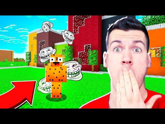 ПЕЧЕНЬКА ТРОЛЛЬ! ТРОЛЛИНГ В МАЙНКРАФТ