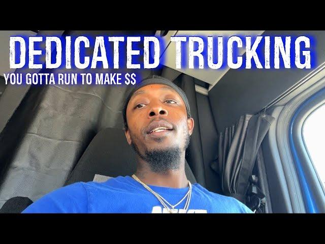 Dedicated Trucking Running Two Loads A Day| 400+ Miles A Day!!