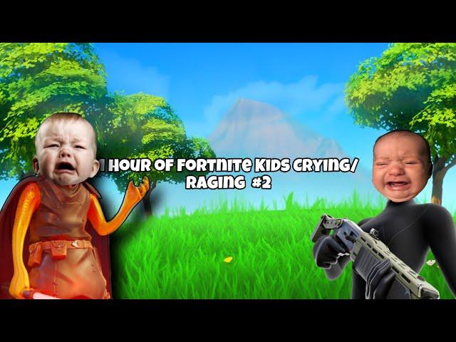 ANOTHER HOUR OF FUNNY FORTNITE KIDS CRYING/RAGING  | (Crying Fortnite Kids 1-10 Marathon)