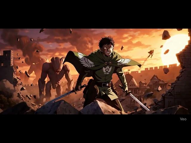 Witness the rise of the Attack Titan in a cinematic reimagining of Eren Yeager’s transformation.
