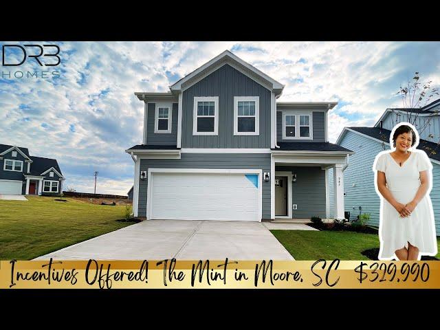 New Homes in Duncan/Moore, SC | DRB HOMES | Spartanburg County | Pleasant Falls | Mint Floor Plan