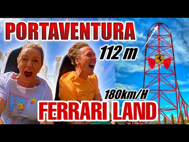 TESTAR SPANIENS STÖRSTA NÖJESPARK - PortAventura World & Ferrari Land*