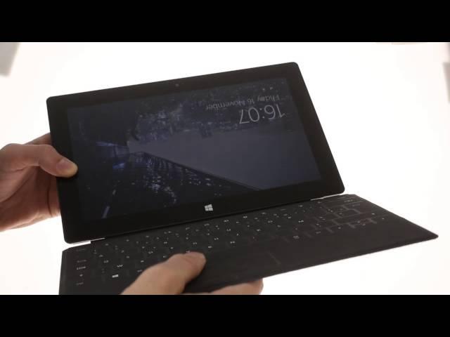 Microsoft Surface hands-on